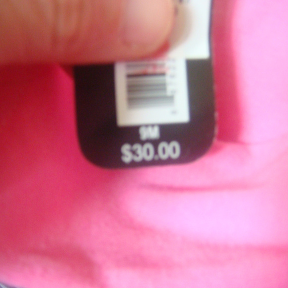 Girls 9M CROWN KEEP CALM BE GLAM Dress Zebra Mesh - Picture 5 of 6